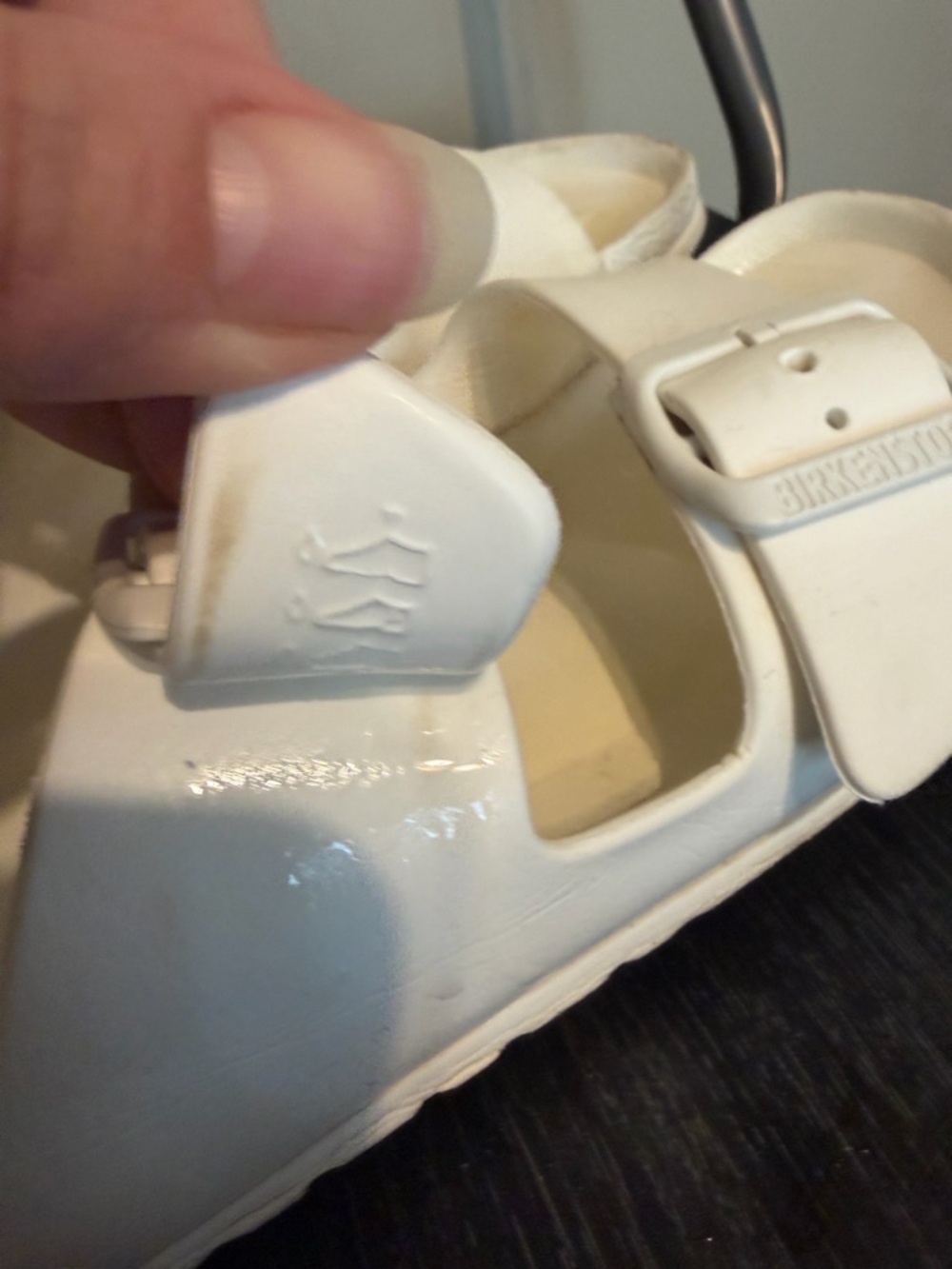 Birkenstock Eva Unisex Arizona Sandals White 38 - Picture 6 of 16